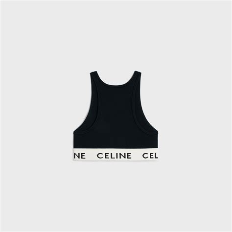 celine sports bra in athletic knit|Celine sports bra dupe.